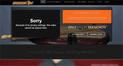 Desktop Screenshot of drumworkout.com